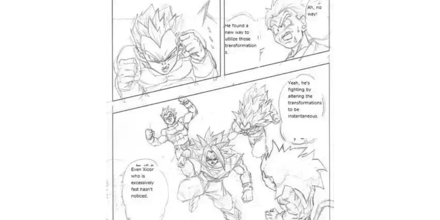 Vegeta's Major Dragon Ball Super Power-Up Appeared First In A Fan-Comic, image size:1400x700