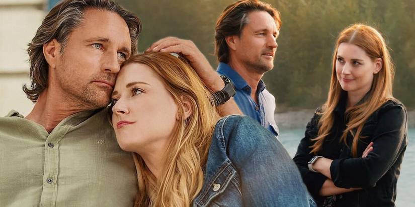 A composite image of Mel and Jack from Virgin River