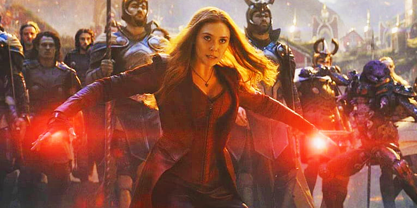 Wanda Maximoff's Scarlet Witch in Avengers Endgame