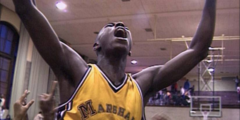 William Gates em um jogo de basquete em Hoop Dreams