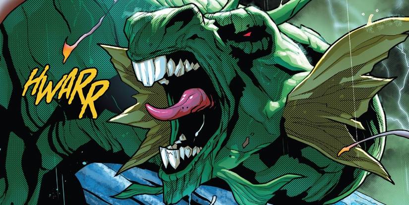 End Fang Fang of Marvel Comics roars.