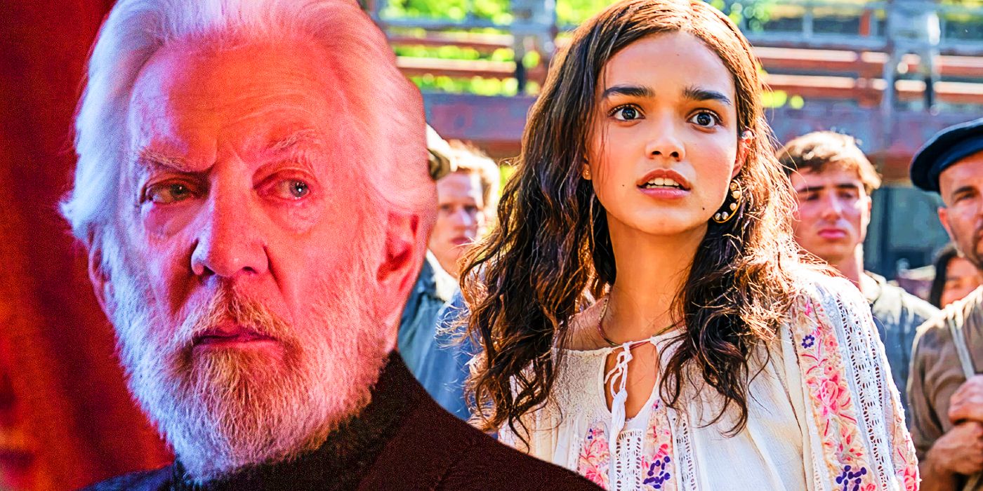Ballad Of Songbirds Snakes Theory Suggests Lucy Gray Was In Katniss A Custom Image Featuring President Snow And Lucy Gray In The Hunger Games Franchise 