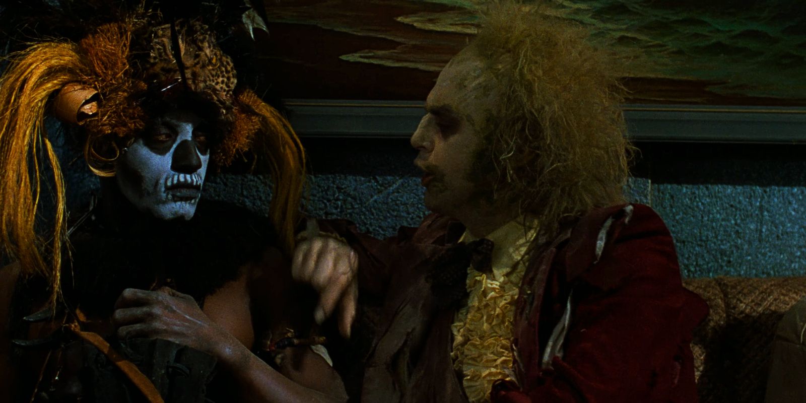 Beetlejuice: todos los fantasmas en la sala de espera de Ninguno de los dos mundos