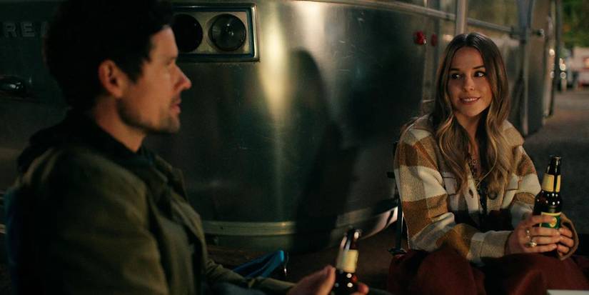 Brady and Lark share a beer in Virgin River