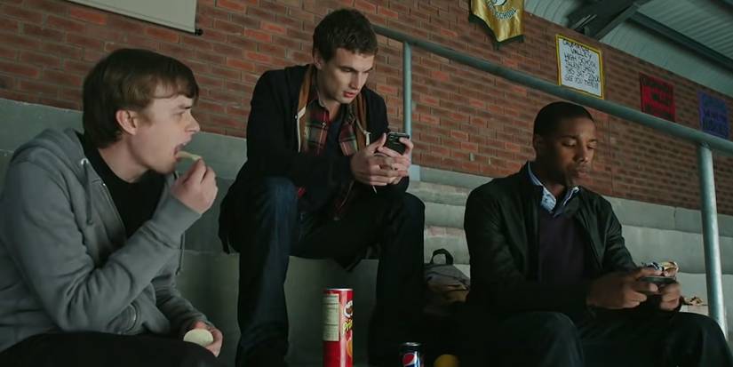 Dane DeHaan, Alex Russell, and Michael B. Jordan in Chronicle