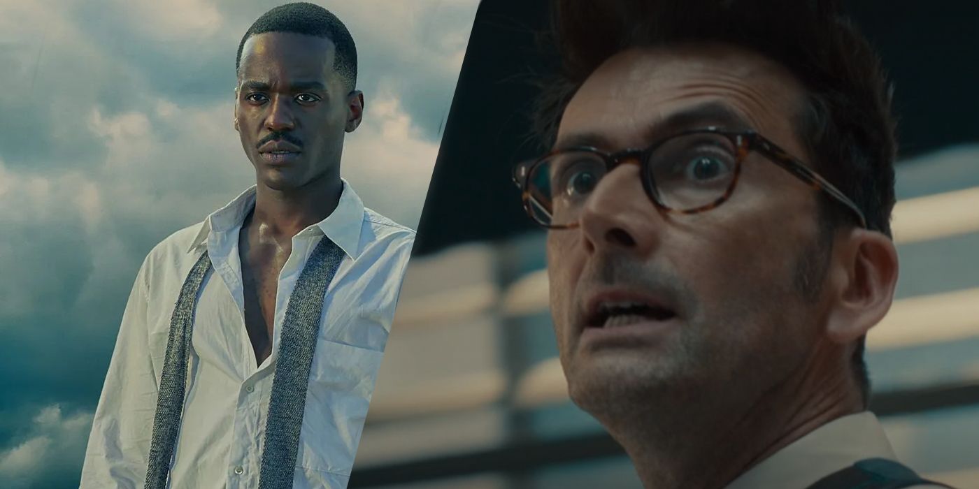 David Tennant and Ncuti Gatwa Doctor Who