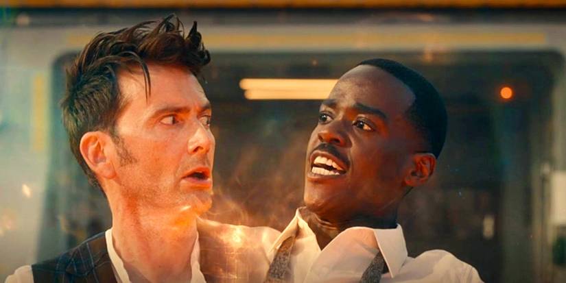 David Tennant and Ncuti Gatwa's Doctors undergo bi-regeneration in Doctor Who's "The Giggle."