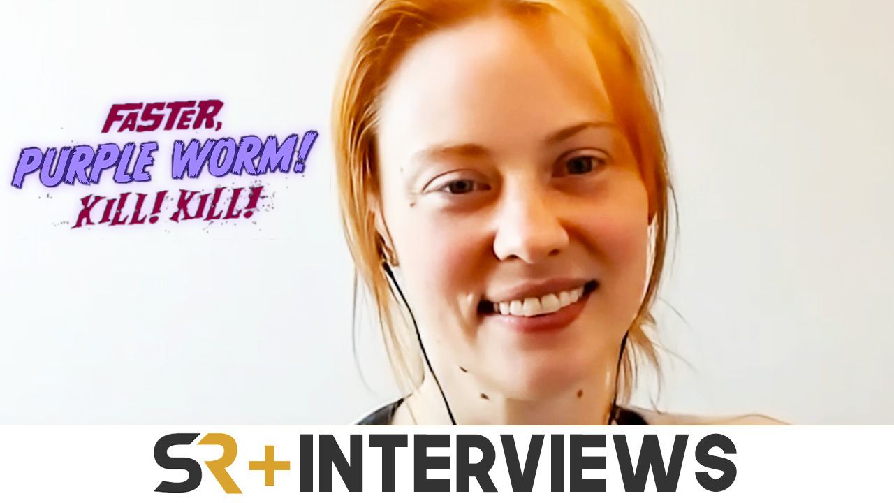 Faster, Purple Worm! Kill! Kill! Deborah Ann Woll interview