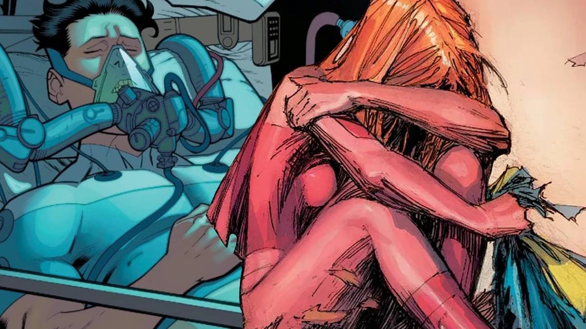 Invincible Crying Comic 10 Most Heartbreaking Invincible Deaths (That Were Never Reversed)