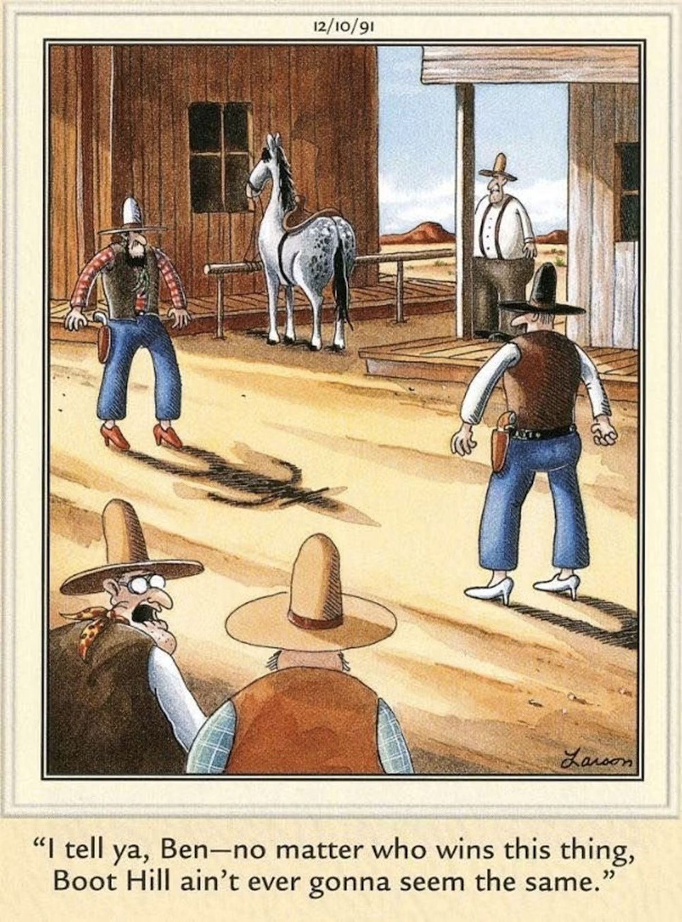 The Far Side 10 Funniest Comics Set in the Old West