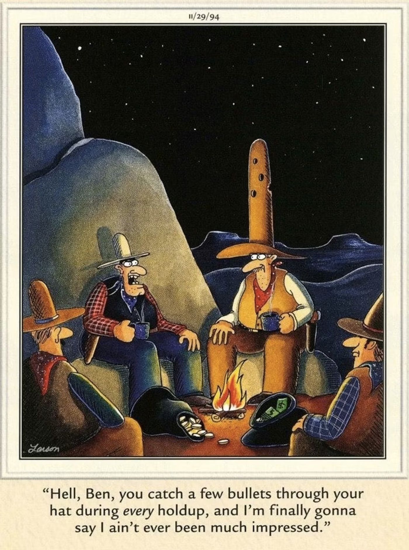 Catching Bullets The Far Side: 10 Funniest Comics Set in the Old West