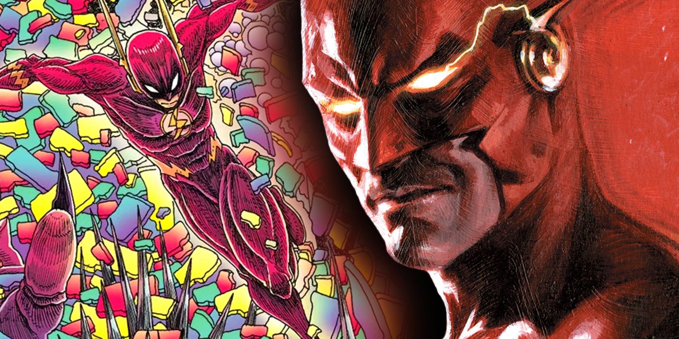 Flash's Experimental New Status Quo Shines in Trippy Official Art