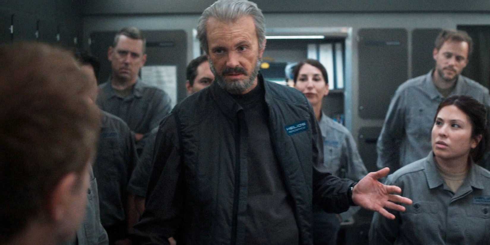 For All Mankind Season 5 Premiere Recap: Is Ed Baldwin Dying? 2 Ed telling the Helios workers about their bonuses