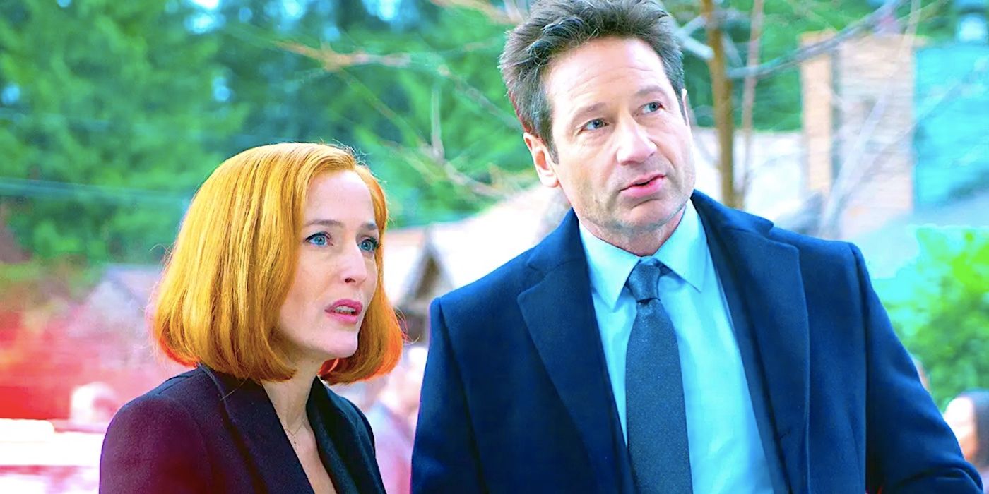 Scully de Gillian Anderson y Mulder de David Duchovny parecen preocupados en el resurgimiento de Expediente X de 2016