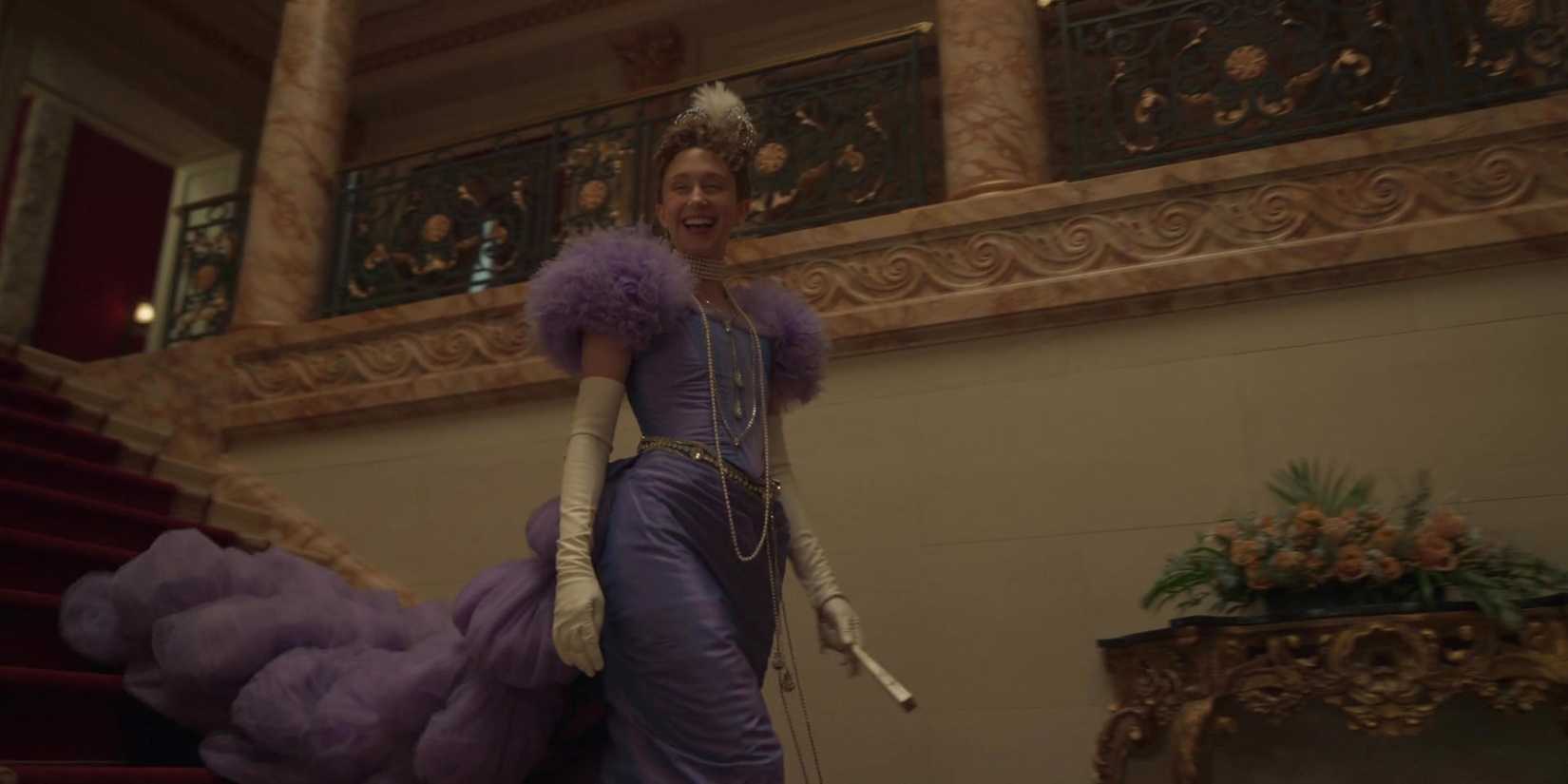 Gladys opera dress in The Gilded Age season 2