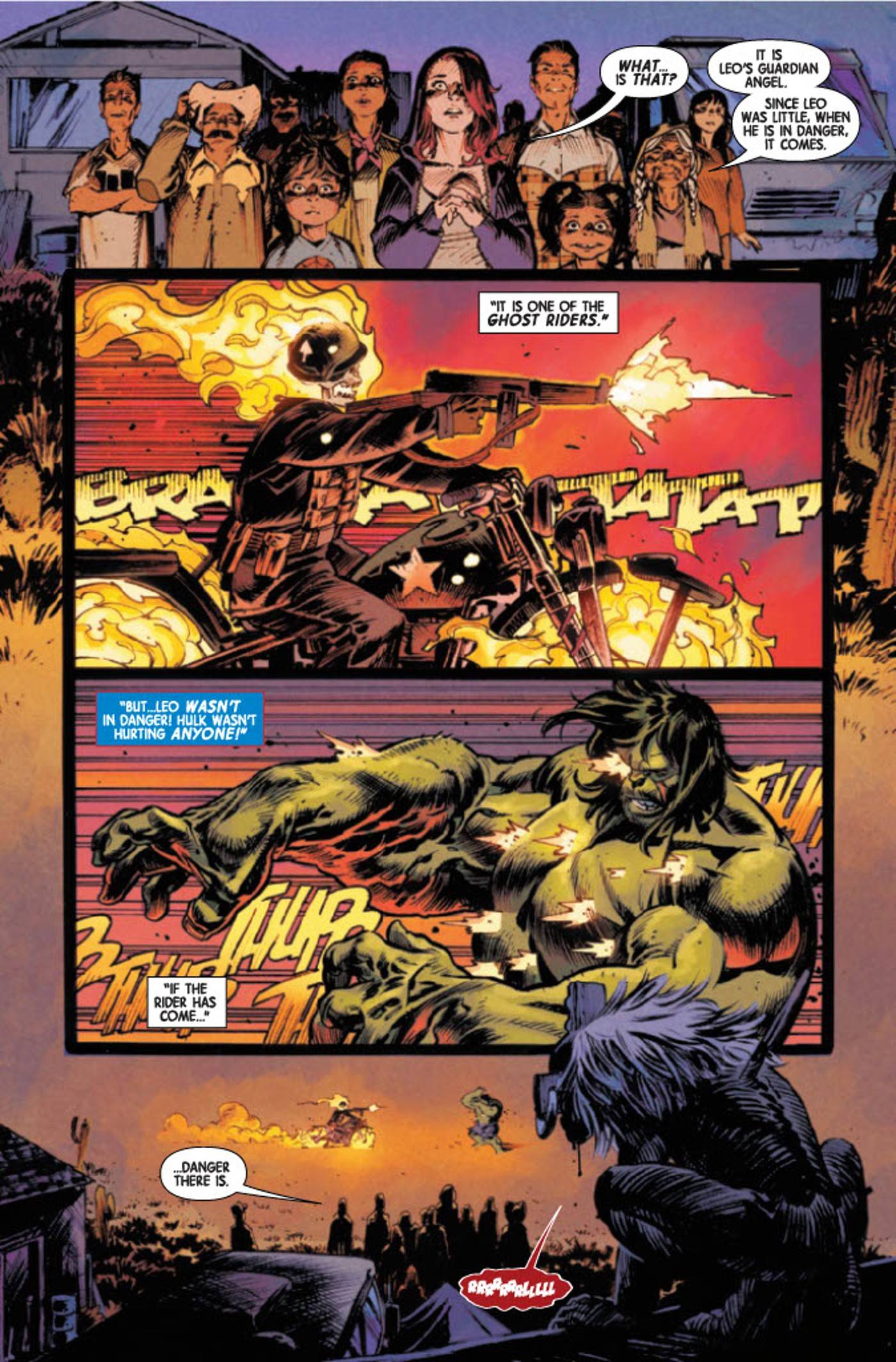 Hosp Rider Ghost Rider vs Hulk Unleashes a New Weapon of Vengeance: Hellfire Grenades