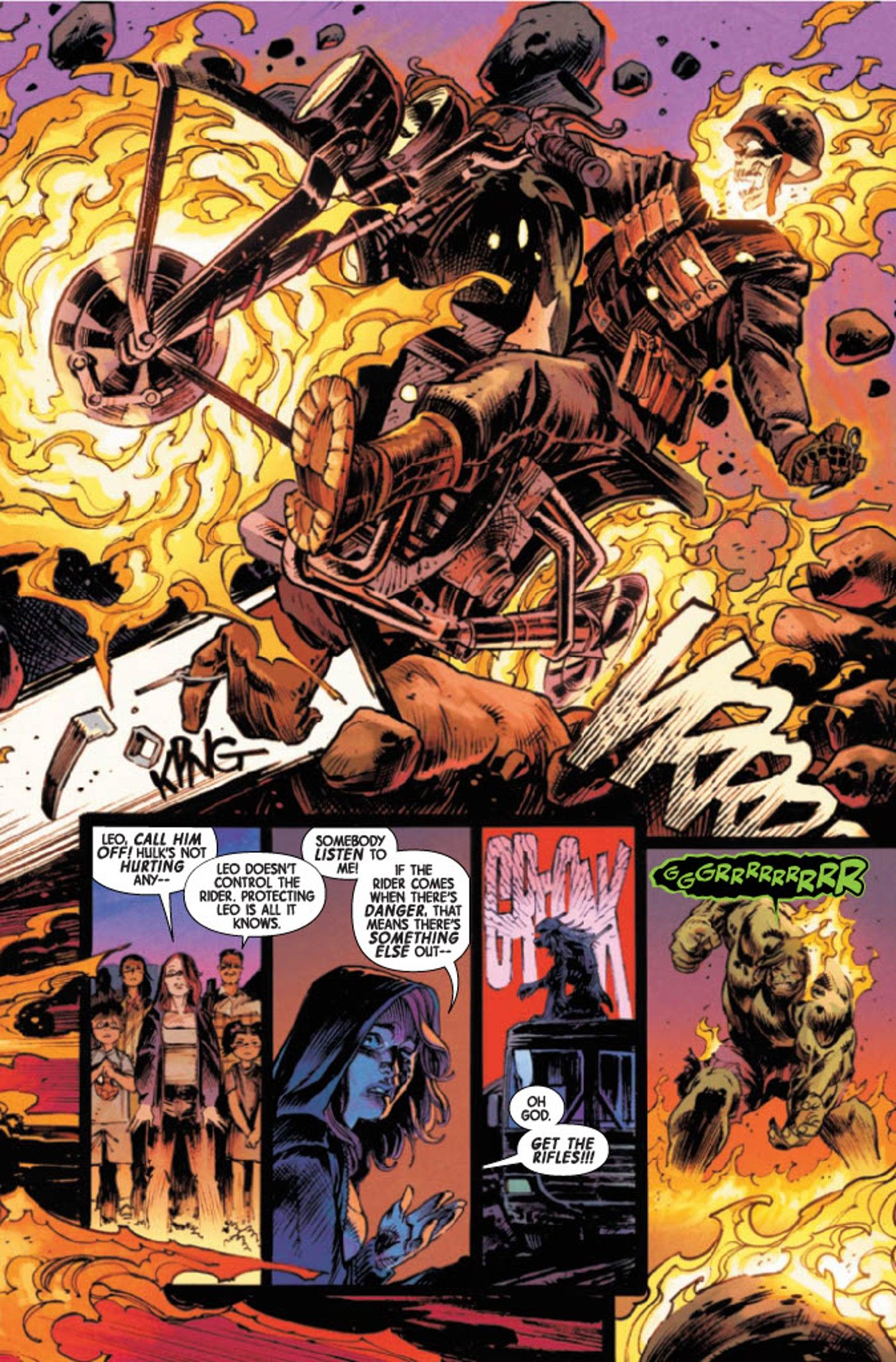Ghost Rider vs Hulk Unleashes a New Weapon of Vengeance: Hellfire Grenades