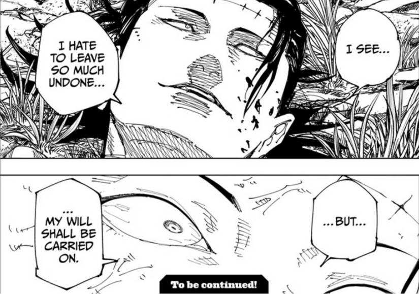 A pivotal moment in Jujutsu Kaisen related to Kenjaku's last words