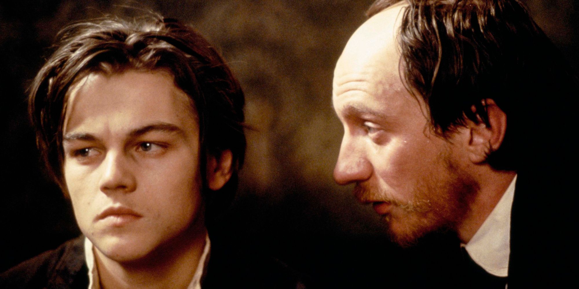 Leonardo DiCaprio and David Thewlis in Total Eclipse.