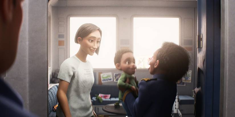 Lightyear Kiko and Alisha with their baby son