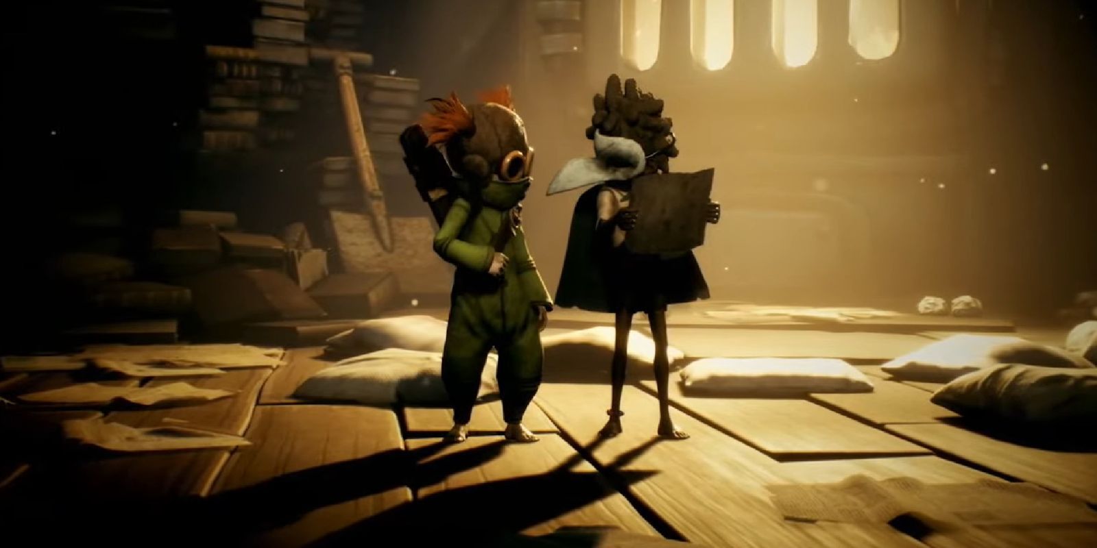 Little Nightmares 3 characters Low and Alone. 