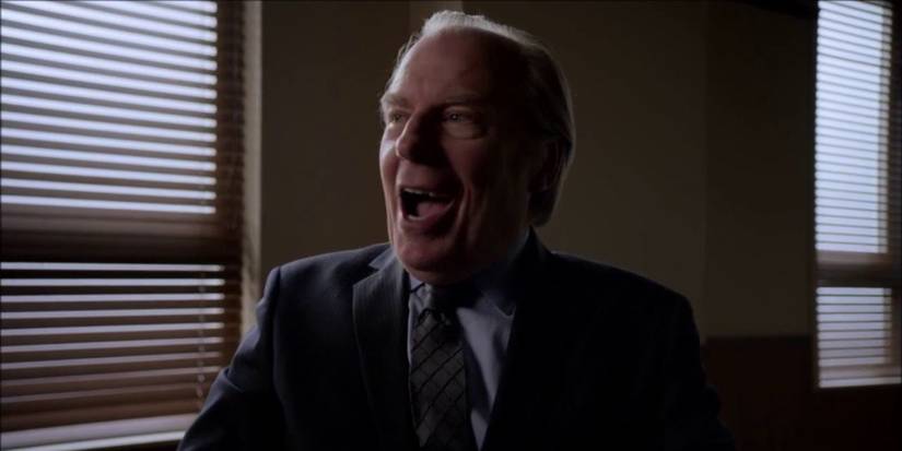 Michael McKean as Chuck McGill has a mental breakdown in Better Call Saul.