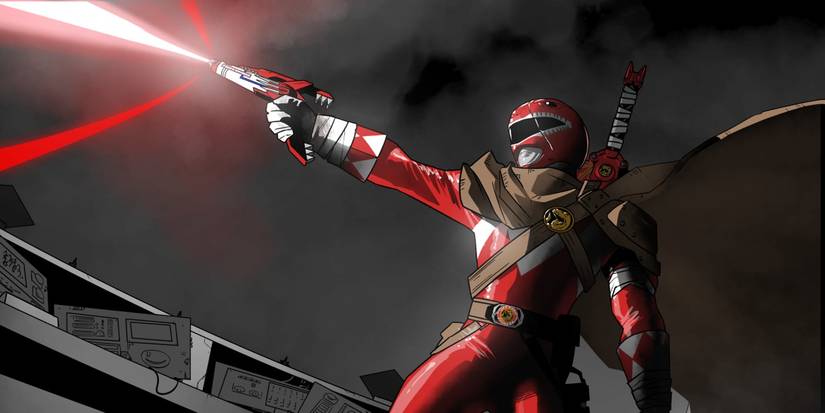 Original Red Power Ranger's New Costume Is Hiding a Surprise Injury