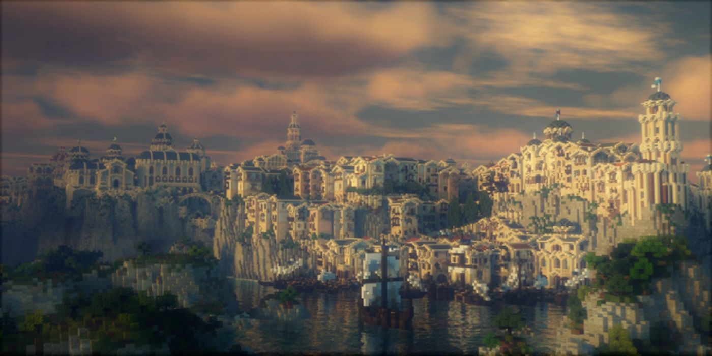 Minecraft Middle Earth Dol Amroth.