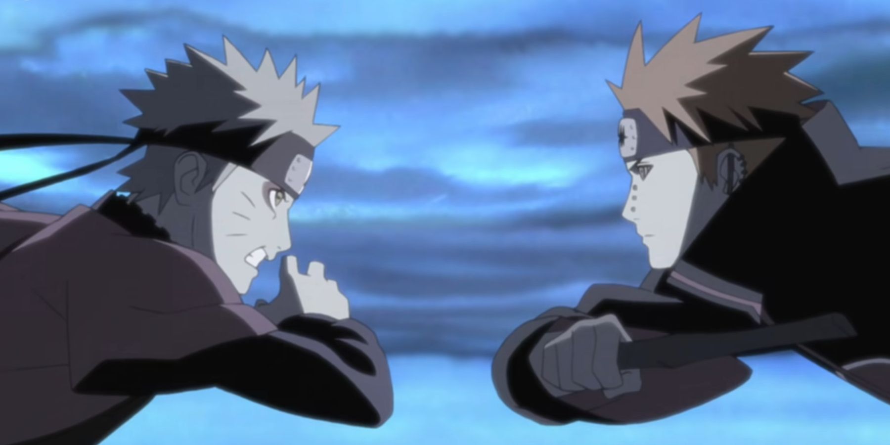 Scontro tra Naruto e Pain