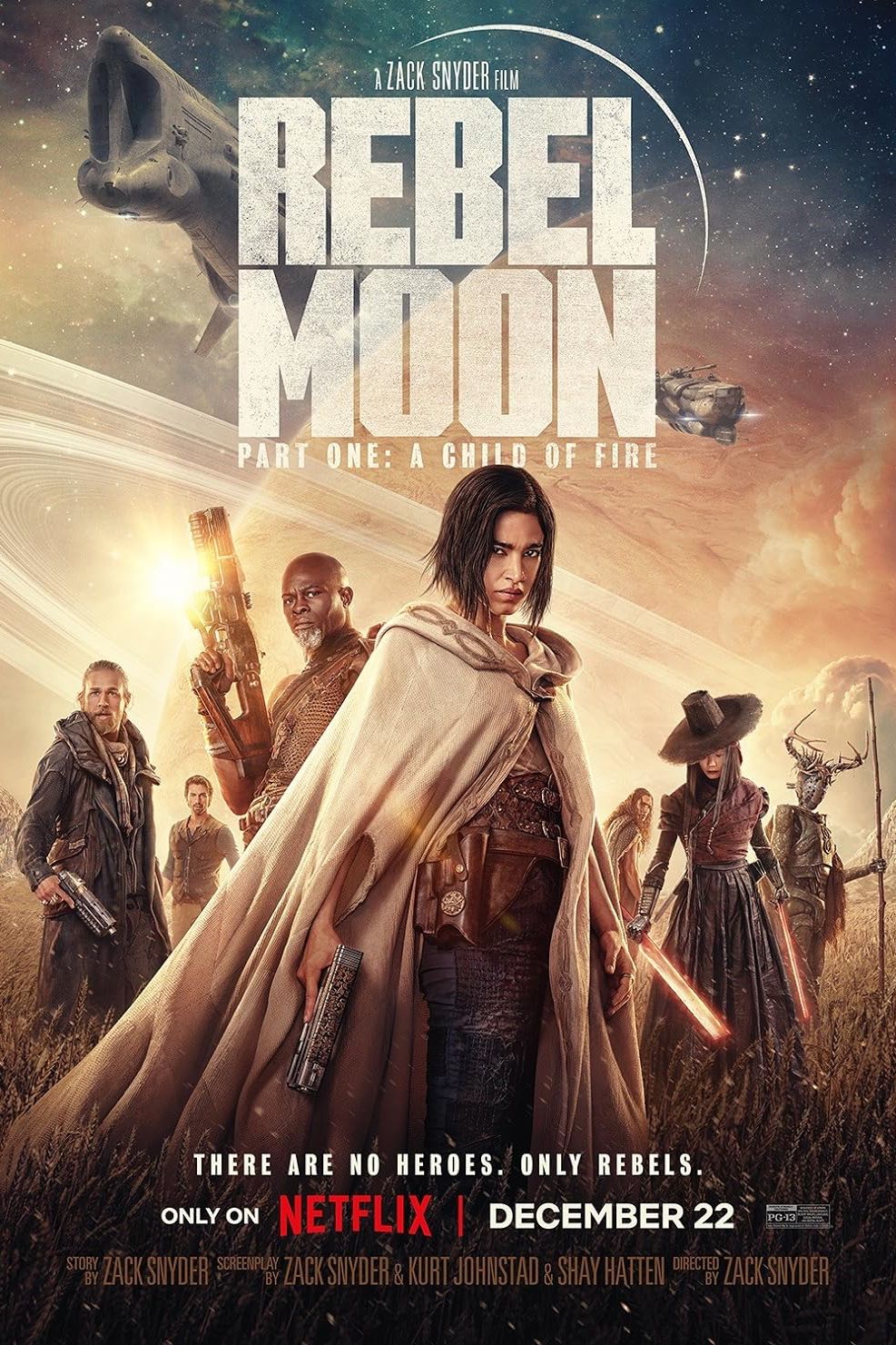 REBEL MOON: The First Reviews For Zack Snyder's Netflix Sci-Fi Adventure  Are Not Good