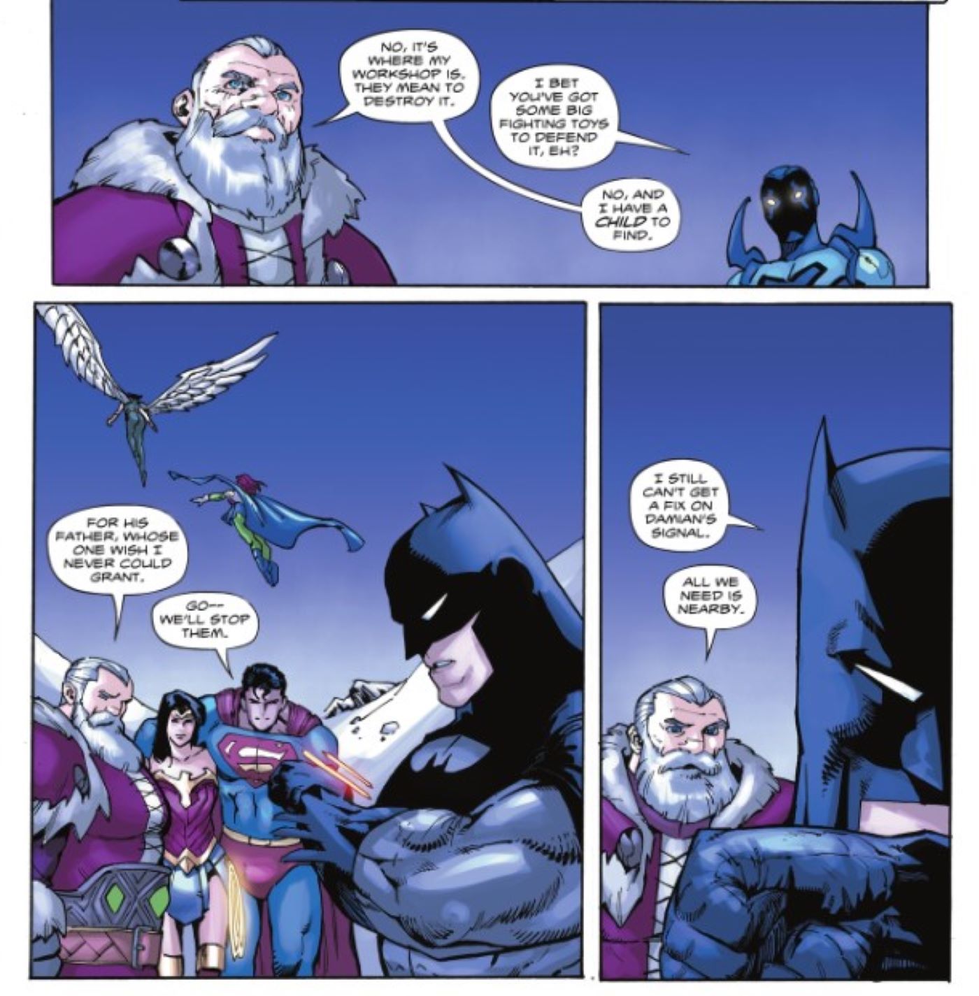 How Batman Taught a Justice League Member The Meaning of Christmas