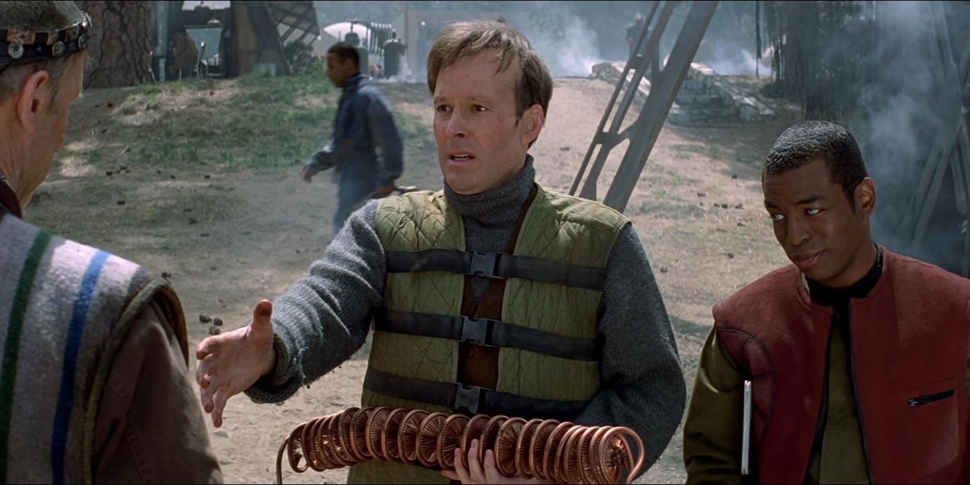 Star Trek: First Contact Mystery Of How First Warp Ship Landed Is Solved