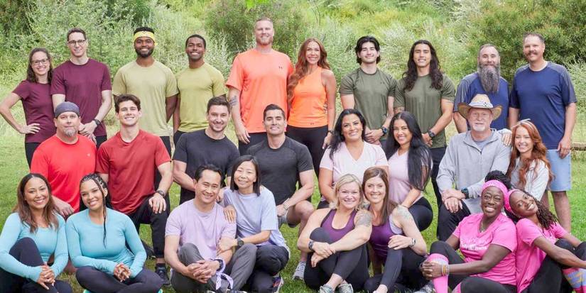 Коллаж с участниками 35-го сезона "The Amazing Race"