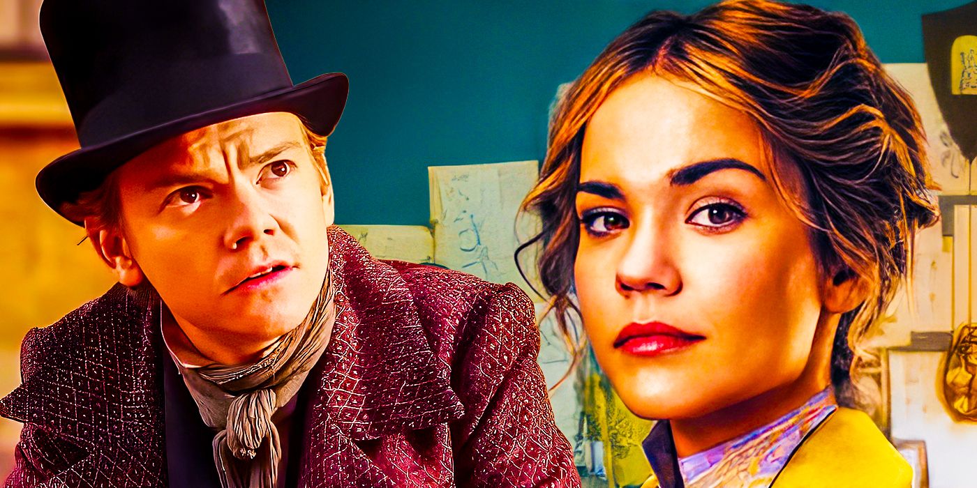Thomas Brodie-Sangster as Jack Dawkins and Maia Mitchell as Lady Belle Fox in The Artful Dodger.