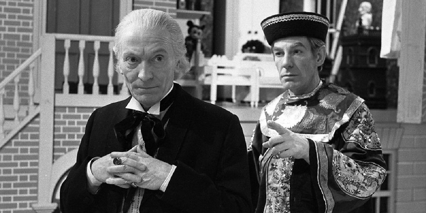 The First Doctor and The Toymaker in 1966