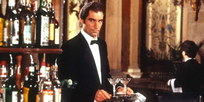 Timothy Dalton as James Bond in License to Kill.