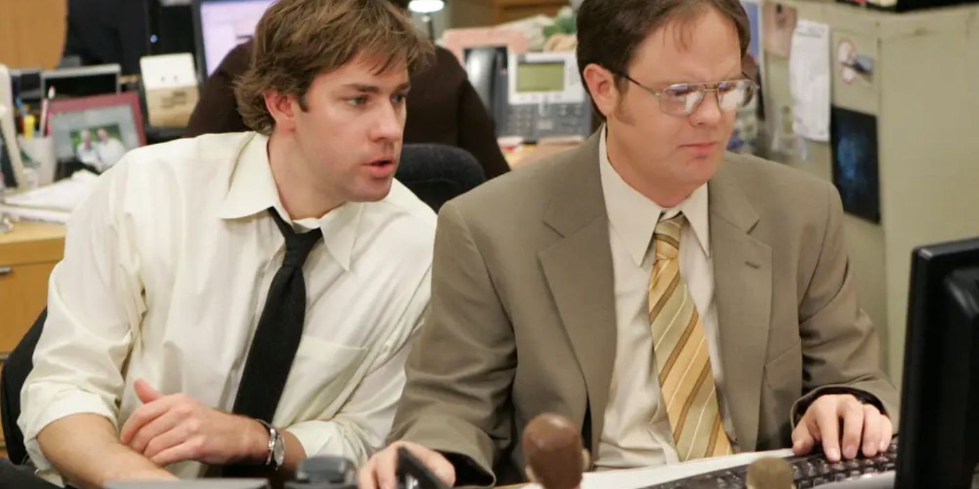 Rainn Wilson's Favorite Dwight Scene Involved John Krasinski But Was Not  One Of Jim's Office Pranks, image size:1400x700