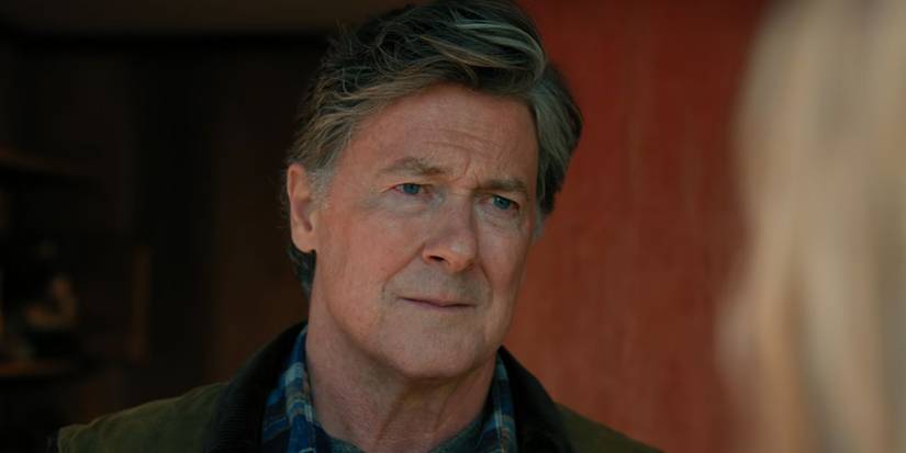 Mel's biological dad, Everett, looking sad in Virgin River