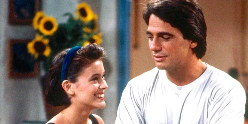 Samantha smiles at Tony in Who's the Boss?