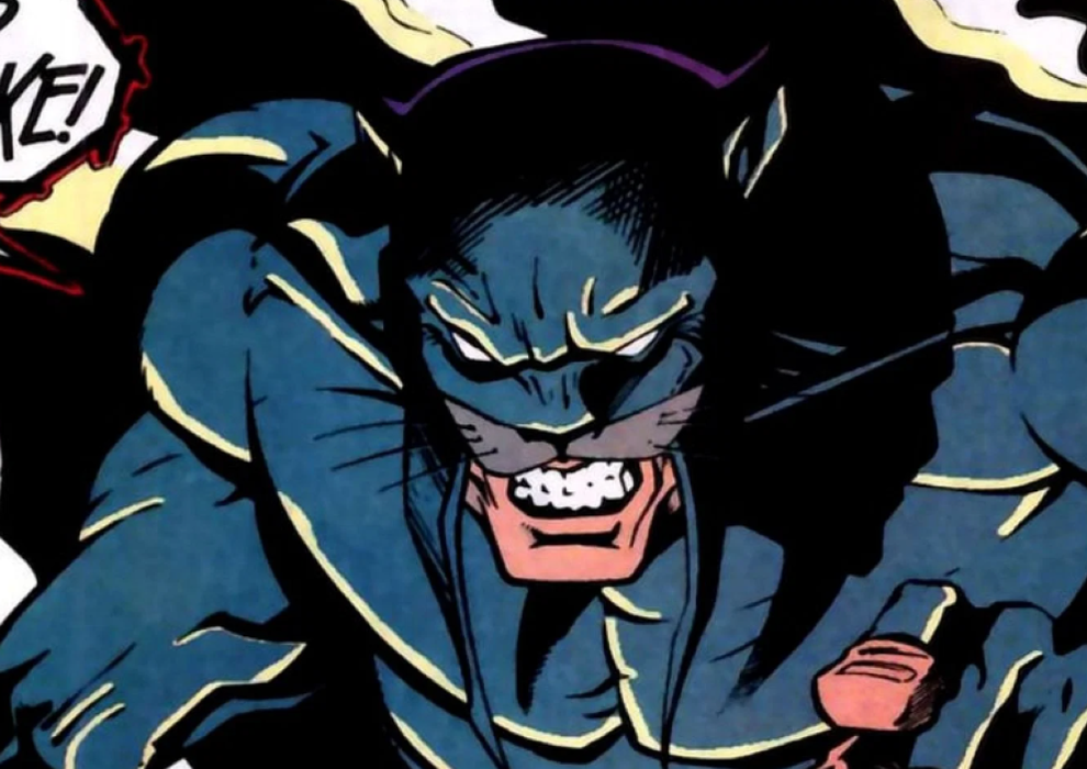 Wildcat from DC comics saing Bad Mistake