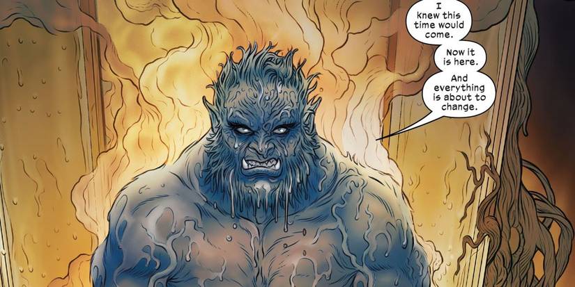 Beast saying everything is about to change in X-Men X-Force