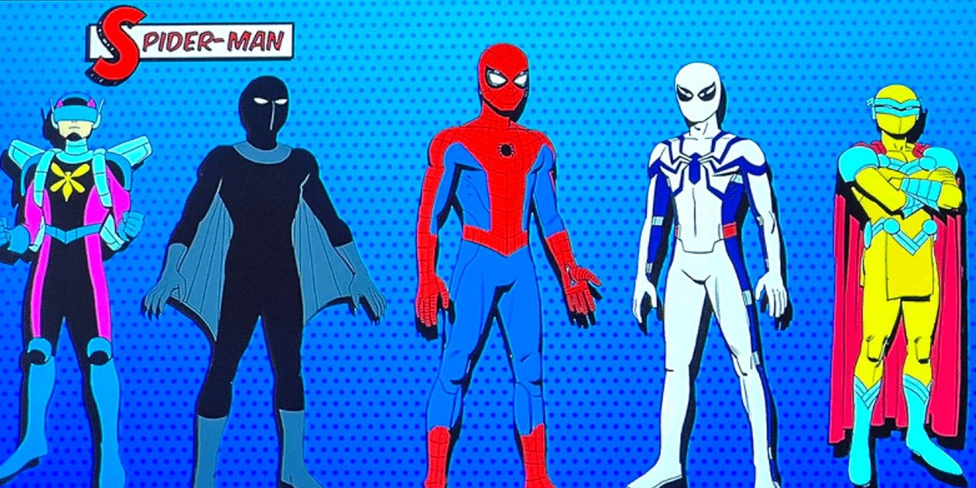 Spider-Man Variant Costumes in Friendly Neighborhood Spider-Man