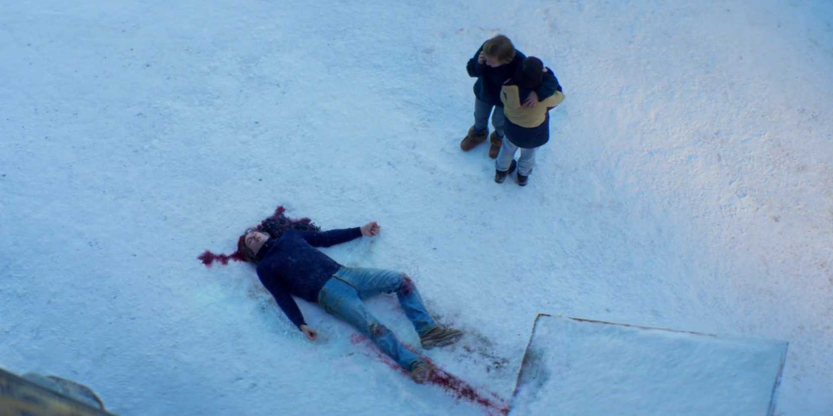 Samuel Theis e Sandra Hüller em Anatomy of a Fall.