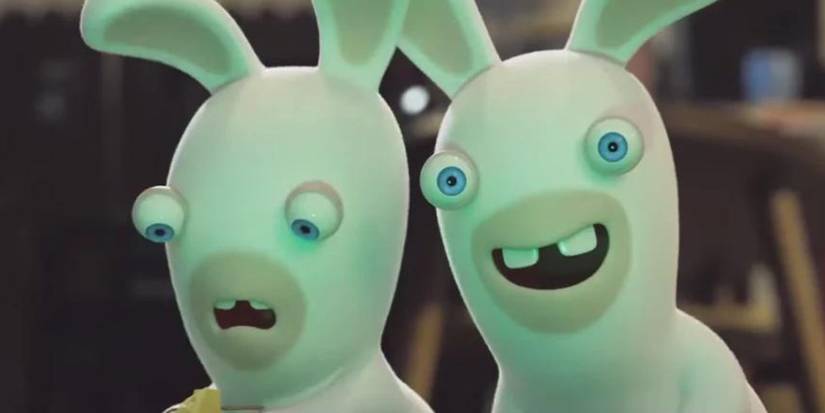 Two Tooth Rabbids 1 Unexpected Video Game Could Rival Minions If Given The Super Mario ...