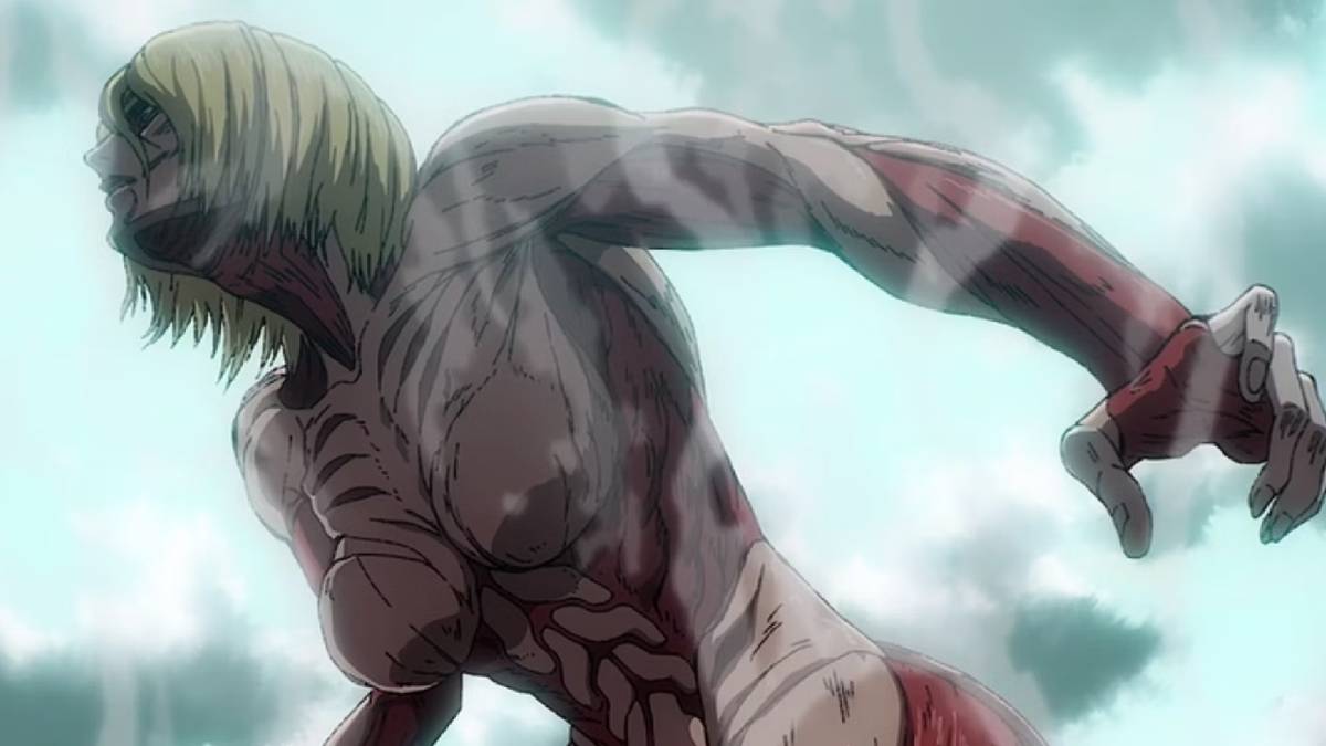 Female Rack Attack Attack On Titan Female Titan Cosplay Sells Her Impressive Scale With ...