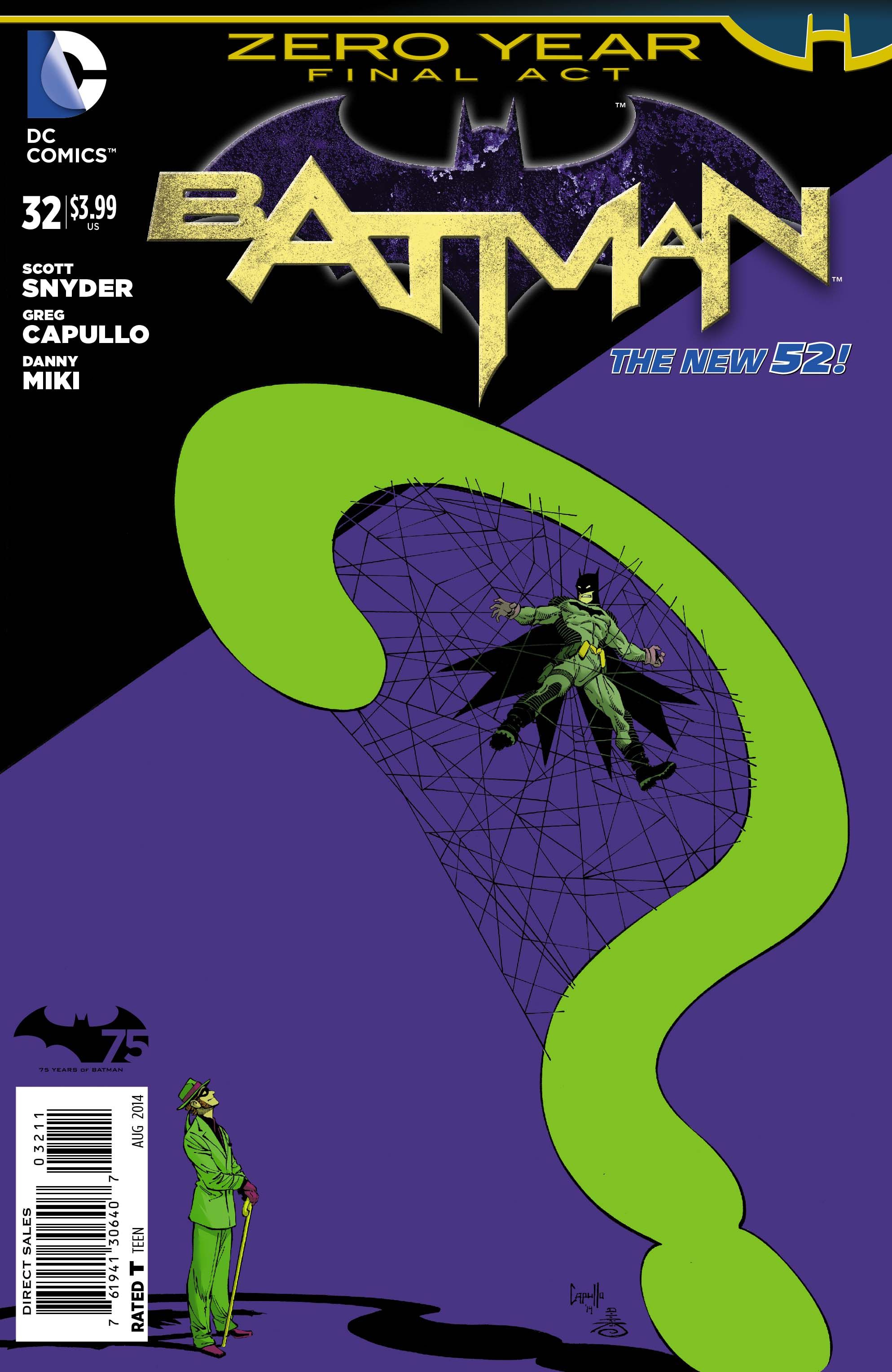 These Spectacular Greg Capullo Batman Covers Helped Define The Dark ...