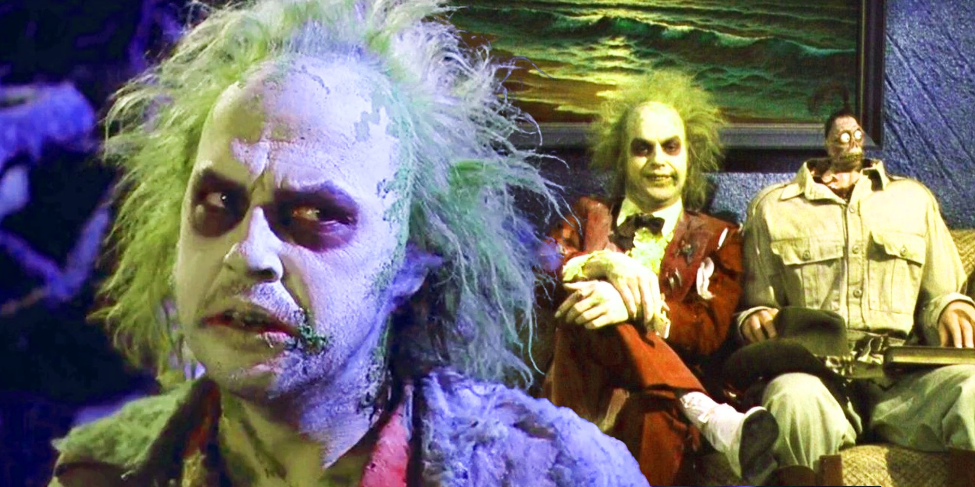 Beetlejuice: todos los fantasmas en la sala de espera de Ninguno de los dos mundos