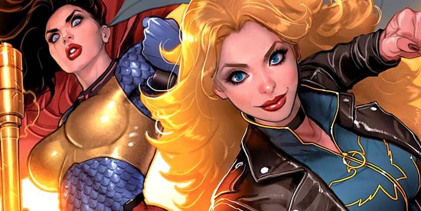 birds of prey black canary and big barda