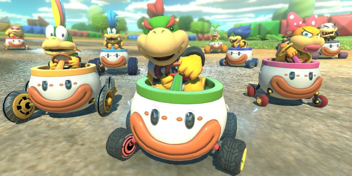 Bowser Jr em Mario Kart 8