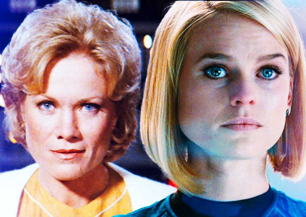 Carol Marcus in Star Trek II- The Wrath of Khan and Carol Marcus in Star Trek Into Darkness